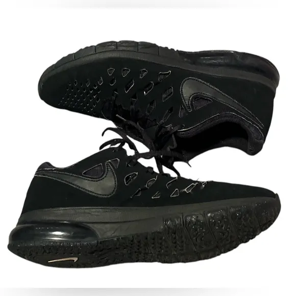 Nike Air Trainer 180 Triple Black Men Size 9 Synthetic Running Sneakers