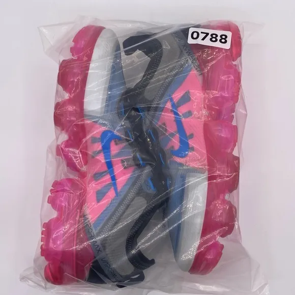 Nike Air VaporMax 2019 GS 'Black Pink Blast' Shoes Sneakers  -  Size: 4Y