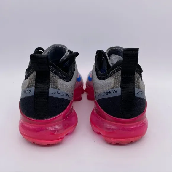 Nike Air VaporMax 2019 GS 'Black Pink Blast' Shoes Sneakers  -  Size: 4Y