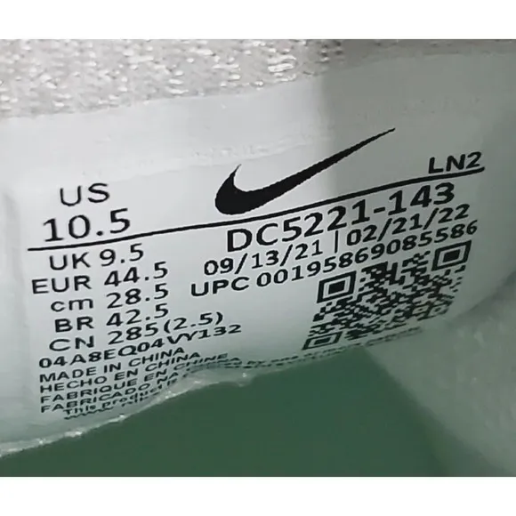 Nike Air Zoom Infinity Tour NEXT% Golf Shoes DC5221-143 White Mint Foam Sz 10.5