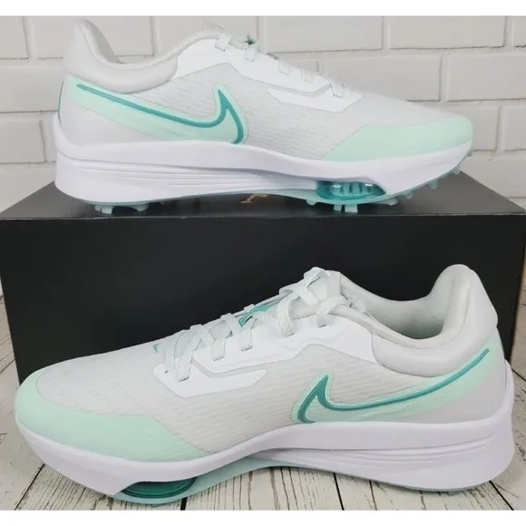 Nike Air Zoom Infinity Tour NEXT% Golf Shoes DC5221-143 White Mint Foam Sz 8.5