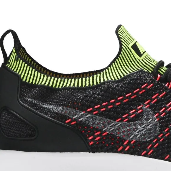 NIKE Air Zoom Mariah Flyknit Racer 'Black Wolf Grey Volt' Sneakers