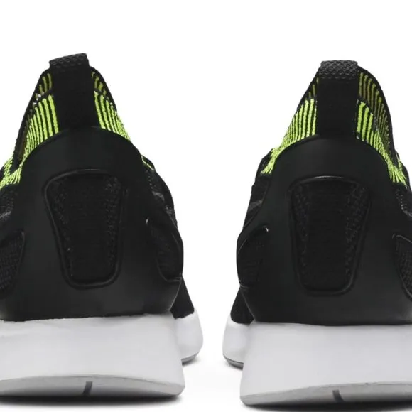 NIKE Air Zoom Mariah Flyknit Racer 'Black Wolf Grey Volt' Sneakers