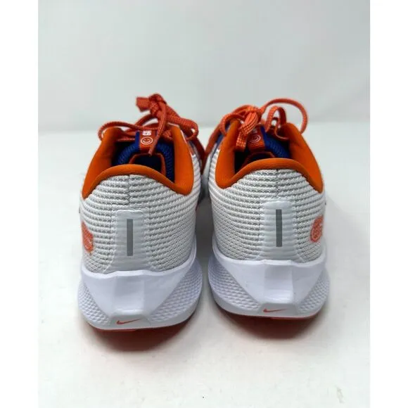 Nike Air Zoom Pegasus 40 Florida Gators Shoes White Orange Sneakers Men's 9 NEW