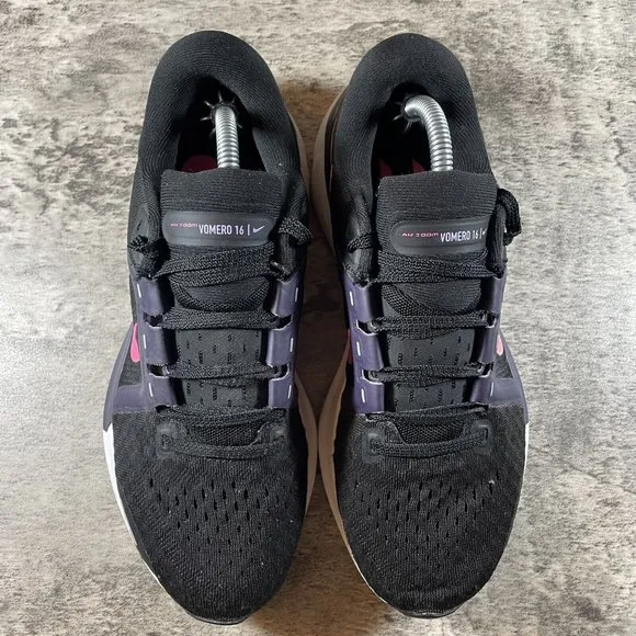 Nike Air Zoom Vomero 16 DA7698-002 Black Running Shoes Sneakers Women’s Size 7.5
