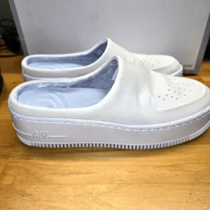 Nike Airforce ones Women's White Slip-On Shoes Lover xx size 7.**