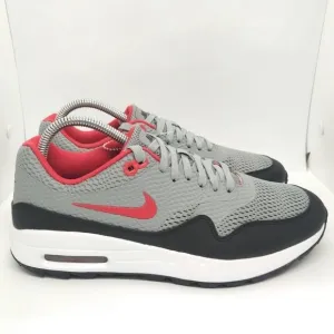 Nike‎ Air Max 1 Spikeless Golf Shoes Sneakers Men's Size 8.5 Grey, Blue, Red