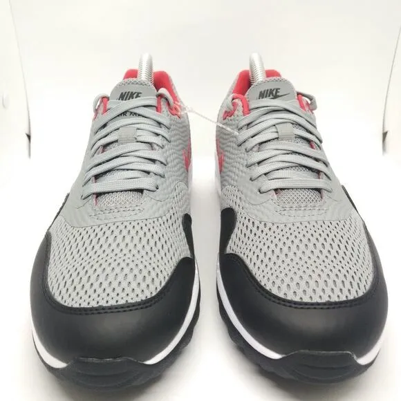 Nike‎ Air Max 1 Spikeless Golf Shoes Sneakers Men's Size 8.5 Grey, Blue, Red