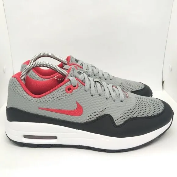 Nike‎ Air Max 1 Spikeless Golf Shoes Sneakers Men's Size 8.5 Grey, Blue, Red