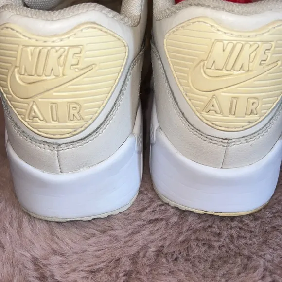 Nike Airmax big kids 6Y off white champagne gold Nike Air Max sneakers shoes​​