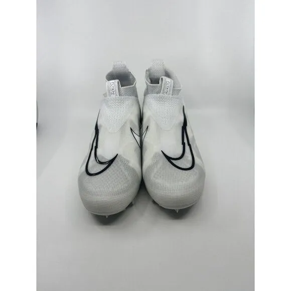 Nike Alpha Menace Elite 3 Football Cleats Mens Size 10 Platinum White CT6648-109