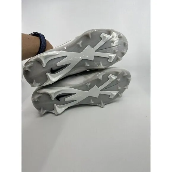 Nike Alpha Menace Elite 3 Football Cleats Mens Size 10 Platinum White CT6648-109