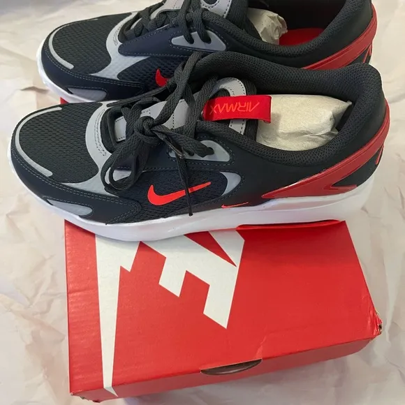 Nike Black and Gray Sneakers with Modern Design