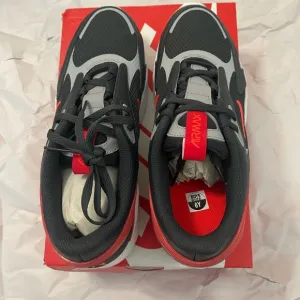 Nike Black and Gray Sneakers with Modern Design