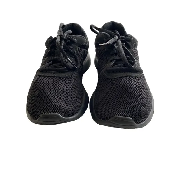 Nike black cross trainer athletic running weight lifting aerobics sneaker 4.5
