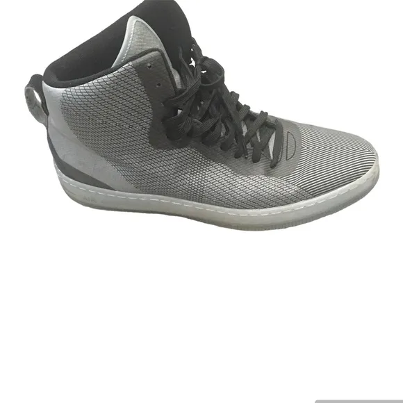 Nike Black/ Metalic/Silver Basketball Pro Stepper Sneakers Shoes 11