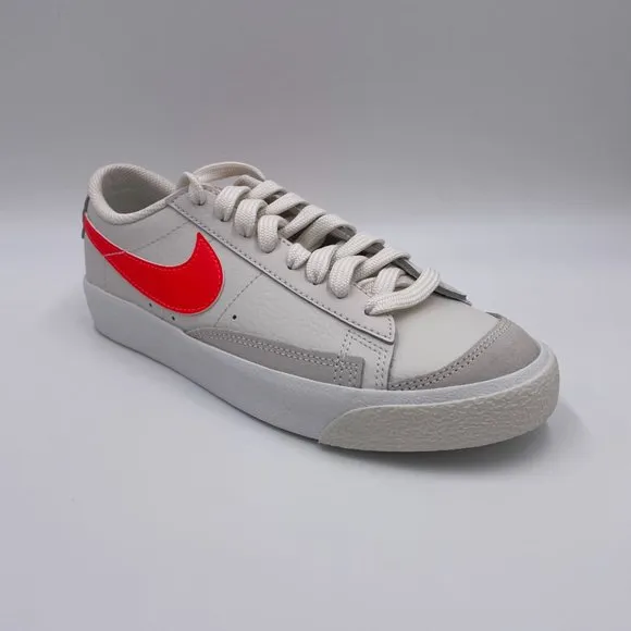 Nike Blazer Low ' 77 White / Crimson Womens Shoes