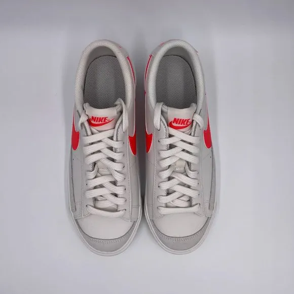 Nike Blazer Low ' 77 White / Crimson Womens Shoes