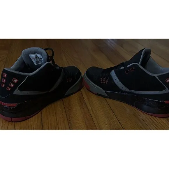 Nike Boys Air Jordan Flight 23 317821-021 Black/Red Basketball Shoes Sneakers‎ 6