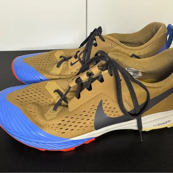 Nike Brown and Blue Athletic Shoes worn but great shape.  Size 10 1/2 men’s.