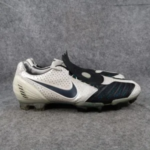 Nike Cleats Mens 10.5 Air Zoom Total 90 Laser II FG Soccer Shoes Sport Athletic