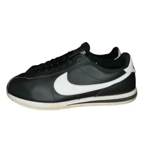 Nike Cortez Men’s Size 13 Black White Sneakers Lace Up Shoes DM4044-001