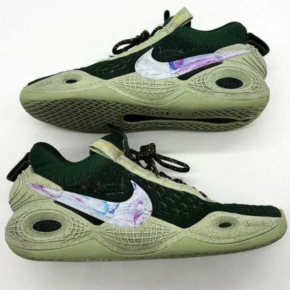 Nike Cosmic Unity Shoes Mens 8 TB Gorge Green Basketball Sneakers DM4426-300