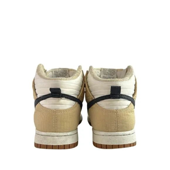 Nike Dunk High Next Nature Toasty Rattan Tan Lace Up Athletic Sneakers Shoes 6.5
