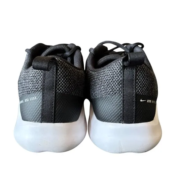 NIKE Flex Experience Run10 Running Shoe Sneakers Black White Gray SZ 9.5