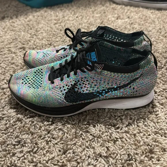 Nike Flyknit Racer Multicolor Running Sneakers