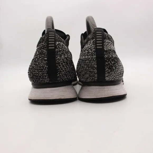 Nike Flyknit Racer Oreo 2.0 Men's Size 8 Running Athletic Black White Sneakers