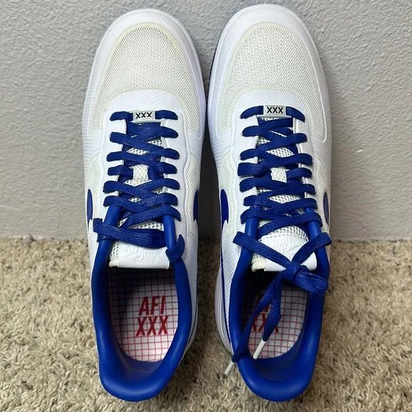 Nike Force 1 Low Lunar Fuse NRG White/Game Royal sz 13