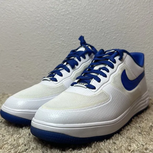 Nike Force 1 Low Lunar Fuse NRG White/Game Royal sz 13