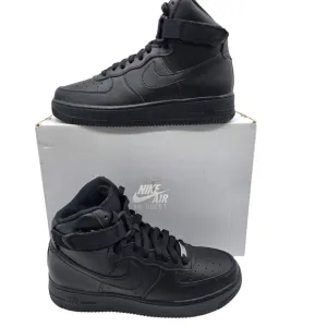 Nike Force Air Force 1 High LE DH2943001 Black Sneakers Size Youth 7