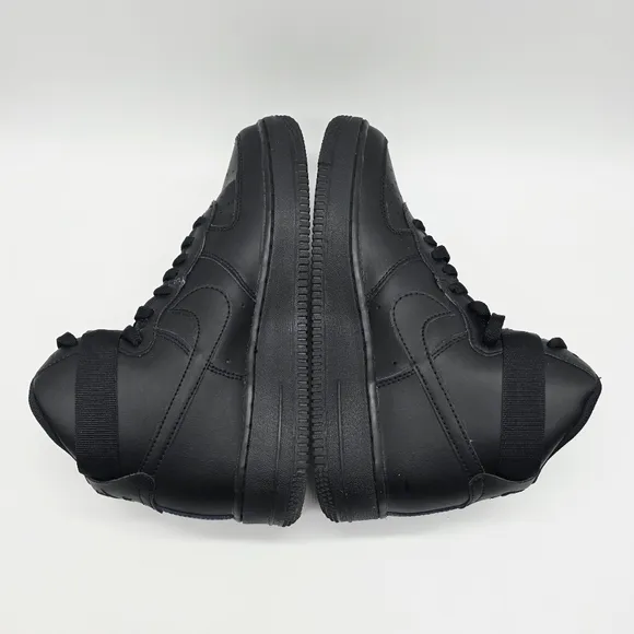 Nike Force Air Force 1 High LE DH2943001 Black Sneakers Size Youth 7