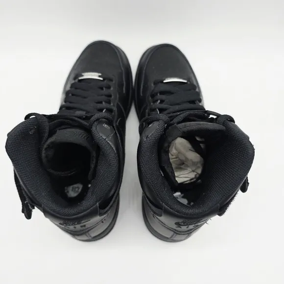 Nike Force Air Force 1 High LE DH2943001 Black Sneakers Size Youth 7