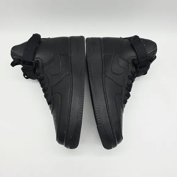 Nike Force Air Force 1 High LE DH2943001 Black Sneakers Size Youth 7