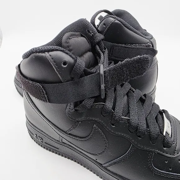 Nike Force Air Force 1 High LE DH2943001 Black Sneakers Size Youth 7