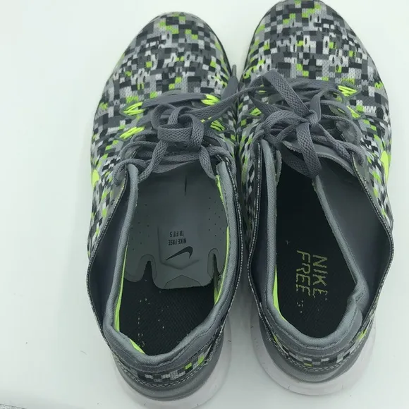 Nike Free 5.0 TR Fit 5 Print Sneakers Women’s 6.5 704695-015 Shoes