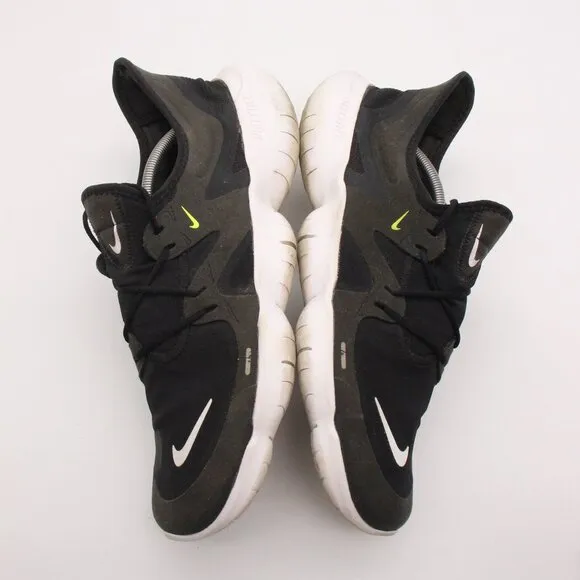 Nike Free RN 5.0 Running Shoe Men's 14 Black Anthracite Volt Sneakers AQ1289-003
