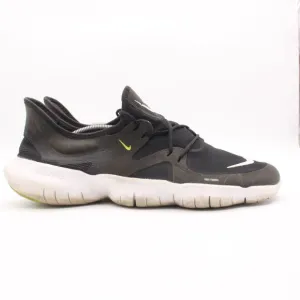 Nike Free RN 5.0 Running Shoe Men's 14 Black Anthracite Volt Sneakers AQ1289-003