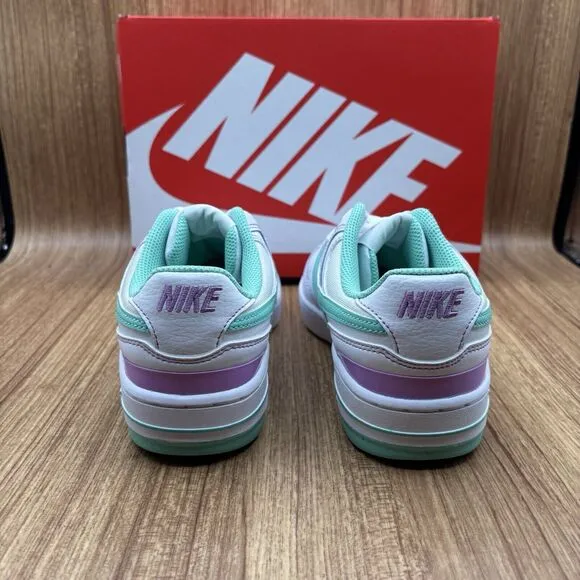 Nike Gamma Force Shoes low FN7109 100 White Emerald Rise Women's Size 7 Sneakers