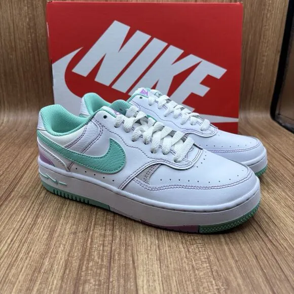 Nike Gamma Force Shoes low FN7109 100 White Emerald Rise Women's Size 7 Sneakers