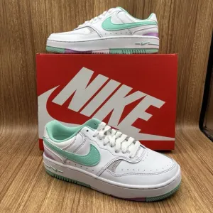 Nike Gamma Force Shoes low FN7109 100 White Emerald Rise Women's Size 7 Sneakers