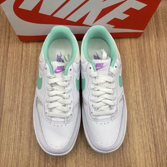 Nike Gamma Force Shoes low FN7109 100 White Emerald Rise Women's Size 7 Sneakers