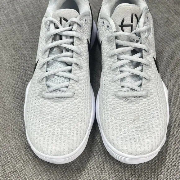 Nike Hyperdunk 2017 Low White Black  Pure Platinum Basketball Shoes Mens Size 9