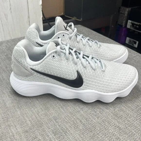 Nike Hyperdunk 2017 Low White Black  Pure Platinum Basketball Shoes Mens Size 9