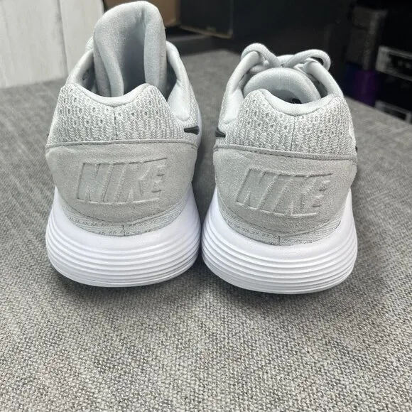 Nike Hyperdunk 2017 Low White Black  Pure Platinum Basketball Shoes Mens Size 9