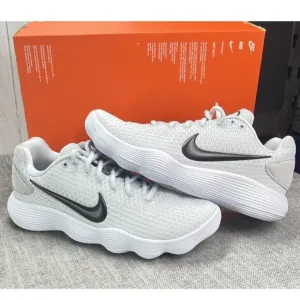 Nike Hyperdunk 2017 Low White Black  Pure Platinum Basketball Shoes Mens Size 9