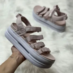 Nike Icon Classic Low Womens Casual Sandal Shoes Pink DH0224-600 VNDS Sz 10